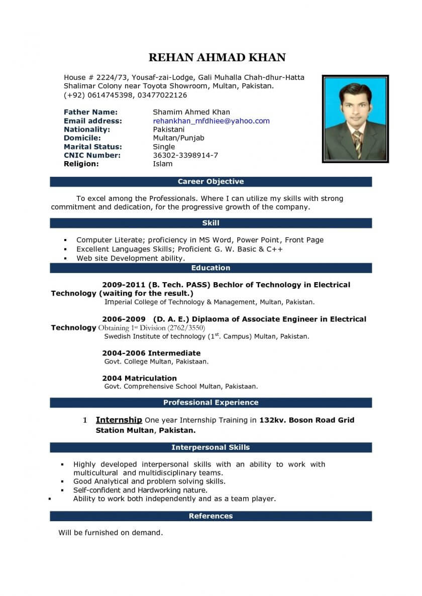 Free Cv Template Word 2007 Resume Templates Microsoft 20 And Intended For Resume Templates Word 2007