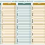 Free Daily Schedule Templates For Excel – Smartsheet Regarding Cleaning Report Template