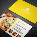 Free Delicious Food Business Card On Behance Inside Food Business Cards Templates Free