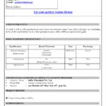 Free Download 55 Resume Template Microsoft Word 2019 With Regard To Resume Templates Word 2007