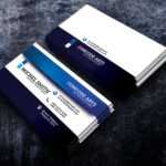 Free Download Blue Colour Business Cards Vol 91 Regarding Professional Business Card Templates Free Download