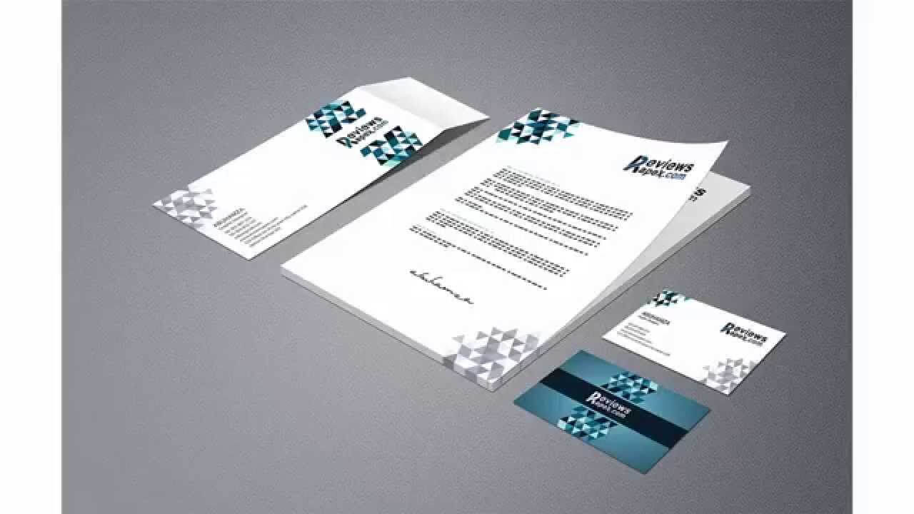 Free Download Business Card Letterhead Envelope Template Within Business Card Letterhead Envelope Template