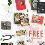 Free Download: Christmas Card Template Bundle For The Throughout Free Holiday Photo Card Templates