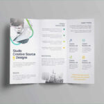 Free Download Powerpoint Tri Fold Brochure Template ¢Ë†å Regarding Z Fold Brochure Template Indesign