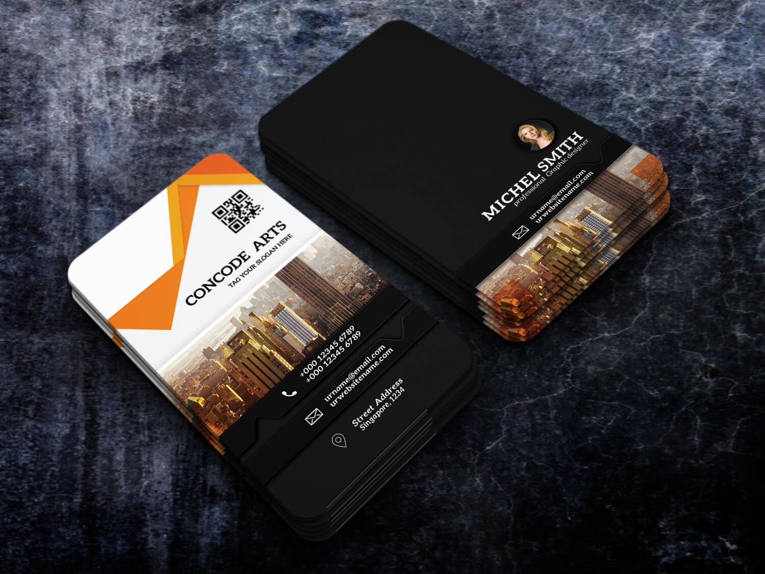 Free Download Professional Building Construction Business Inside Construction Business Card Templates Download Free
