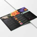 Free Download Psd Flower Shop Brochure Templates | Free Psd Pertaining To Pop Up Brochure Template