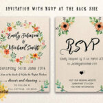 Free E Invites – Hizir.kaptanband.co Inside Free E Wedding Invitation Card Templates