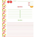 Free Editable Recipe Card Templates For Microsoft Word Pertaining To Microsoft Word Recipe Card Template