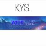 Free, Epic Youtube Banner/channel Art Template – [Gimp] + Download Inside Youtube Banner Template Gimp