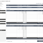 Free Estimate Templates | Smartsheet Intended For Blank Estimate Form Template