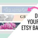 Free Etsy Banner Maker And Easy Tutorial Using Canva Intended For Free Etsy Banner Template