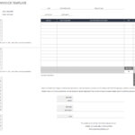 Free Excel Invoice Templates – Smartsheet Pertaining To Free Proforma Invoice Template Word