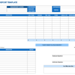 Free Expense Report Templates Smartsheet For Microsoft Word Expense Report Template