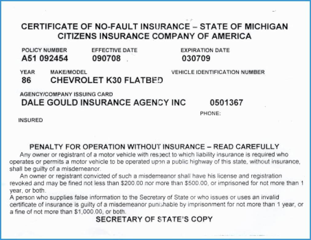 Free Fake Auto Insurance Card Template Admirably Proof Auto With Regard To Free Fake Auto Insurance Card Template
