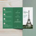 Free Fold 009 Download France Travel Top Brochure Ideas Regarding Tri Fold Brochure Publisher Template