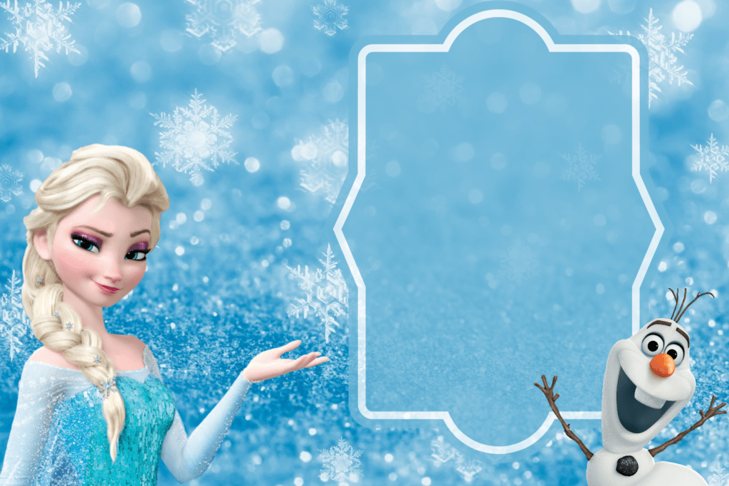 Frozen Birthday Card Template – Atlantaauctionco.com