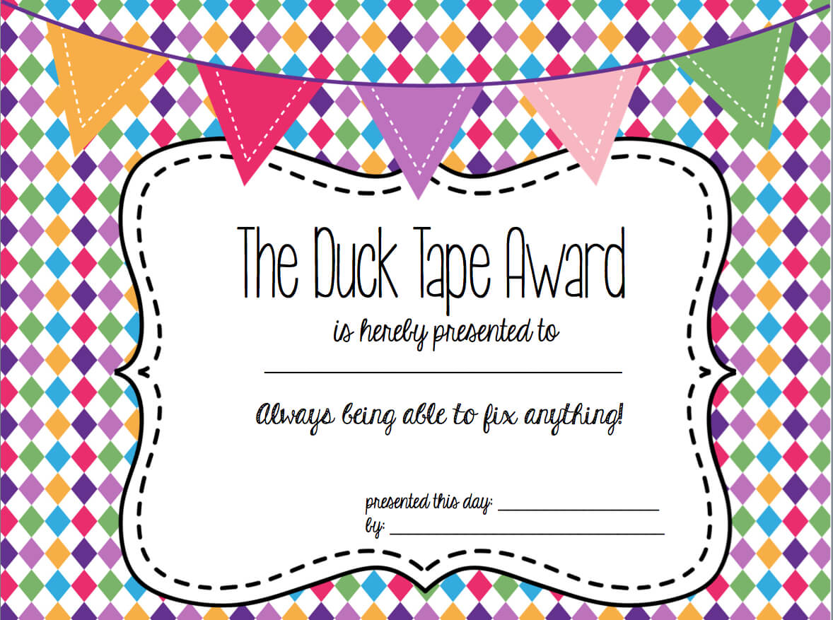 Free Funny Awards! – Principal Principles | Work Ideas Or Throughout Fun Certificate Templates