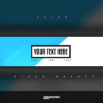 Free Gfx: Free Photoshop Banner Template: Clean 2D Custom Colors Banner  Design With Regard To Adobe Photoshop Banner Templates