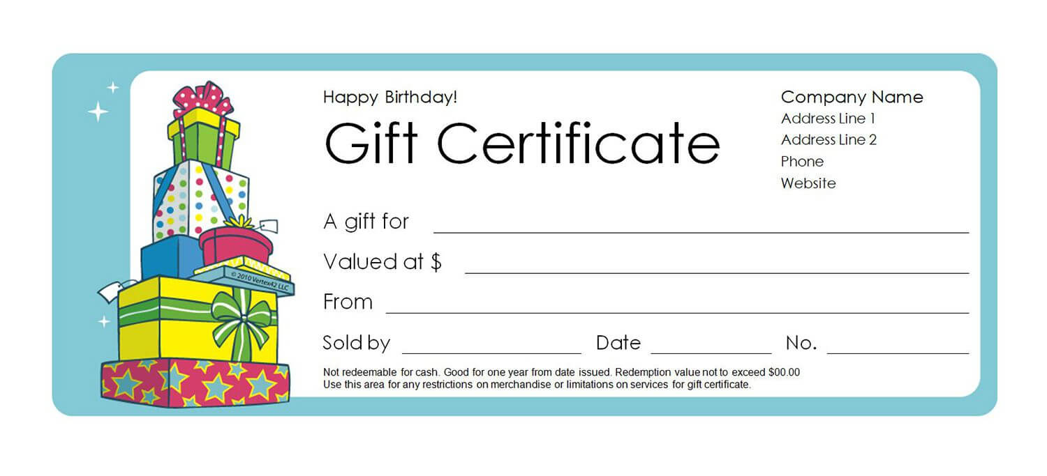 Free Gift Certificate Templates You Can Customize Regarding Custom Gift Certificate Template
