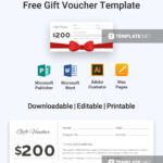 Free Gift Voucher | Free Voucher Templates | Free Gift For Microsoft Gift Certificate Template Free Word