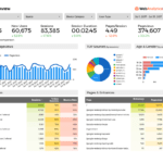 Free Google Data Studio Analytics Template Inside Reporting Website Templates