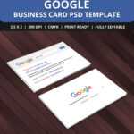 Free Google Interface Business Card Psd Template On Behance intended for Google Search Business Card Template