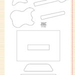 Free Guitar Template Paper From Www Regarding Free Printable Pop Up Card Templates