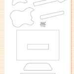 Free Guitar Template Paper From Www Regarding Free Printable Pop Up Card Templates