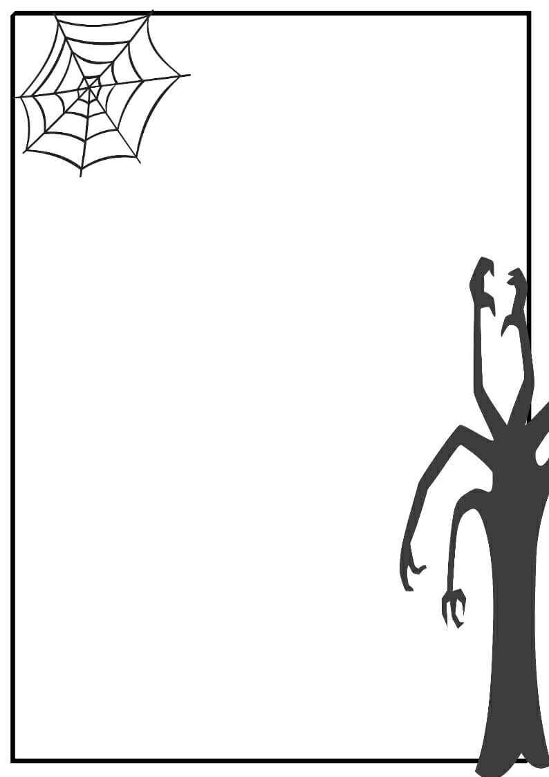 Free Halloween Page Borders, Download Free Clip Art, Free Inside Free Halloween Templates For Word