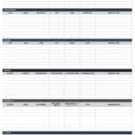 Free Itinerary Templates | Smartsheet Regarding Blank Trip Itinerary Template