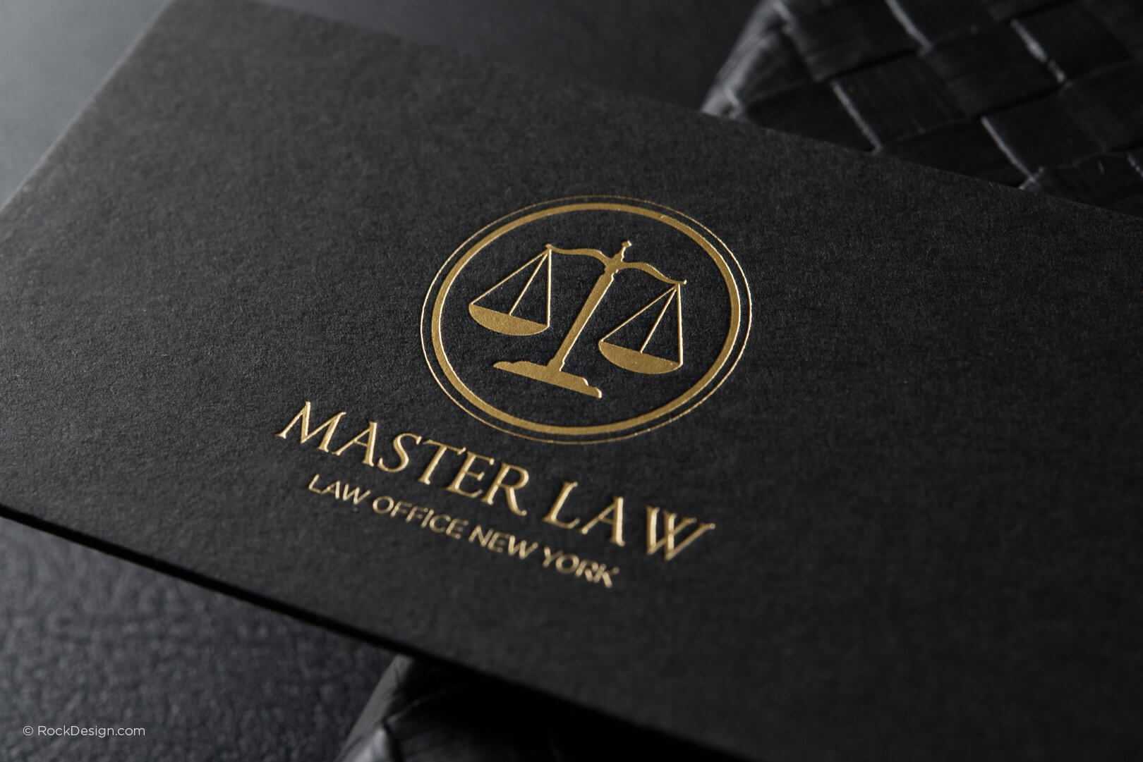 Free Lawyer Business Card Template | Rockdesign Pertaining To Lawyer Business Cards Templates