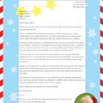 Free “Letter From Santa” Template For You To Download And Pertaining To Santa Letter Template Word