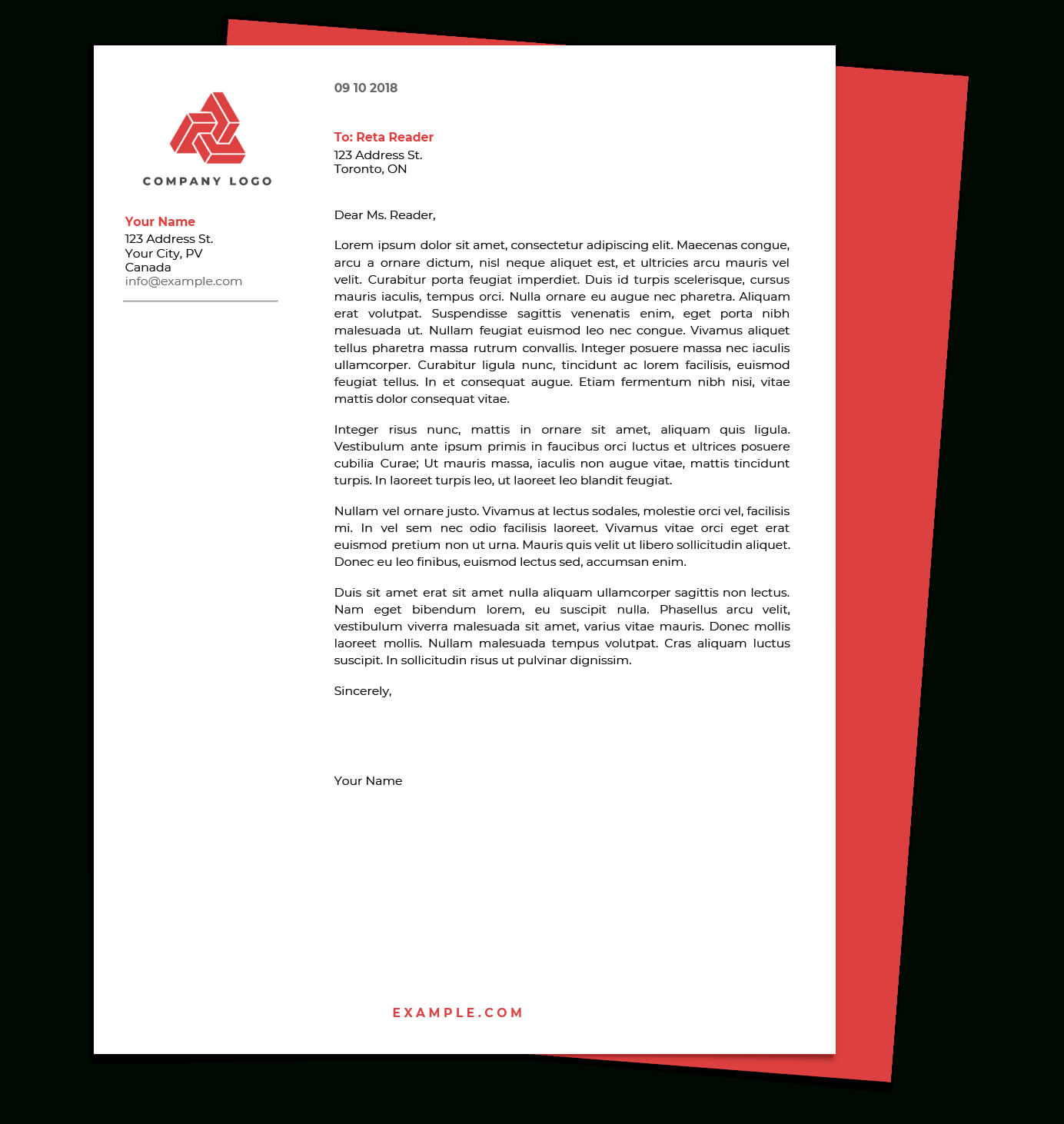 Free Letterhead Templates For Google Docs And Word Inside Free Letterhead Templates For Microsoft Word