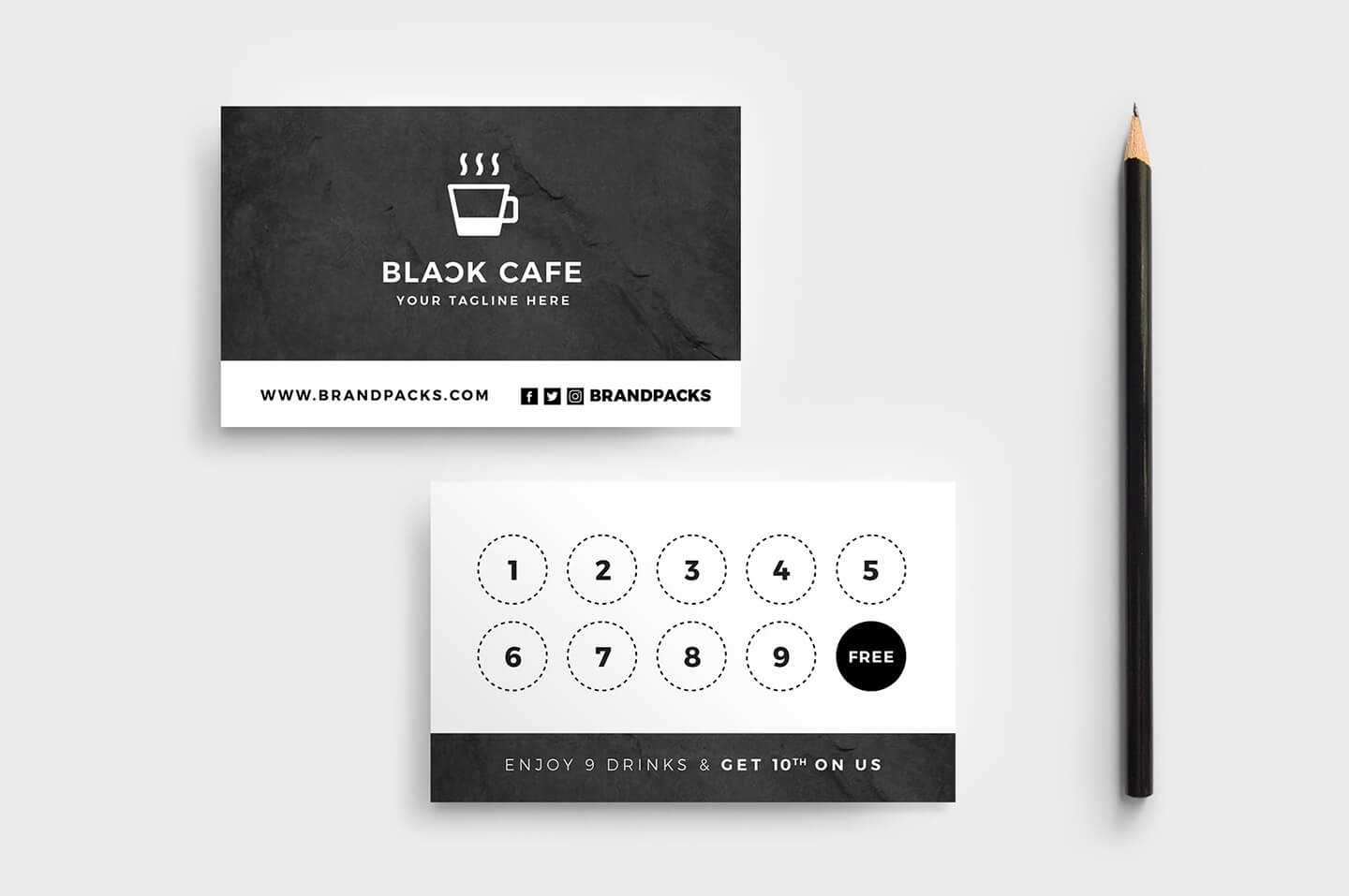 Free Loyalty Card Templates – Psd, Ai & Vector – Brandpacks For Loyalty Card Design Template