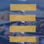 Free Menu Maker | Menu Creator | Visme Throughout Frequent Diner Card Template