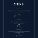 Free Menu Maker | Menu Creator | Visme With Regard To Frequent Diner Card Template