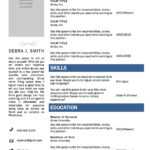 Free Microsoft Word Resume Template | Projects To Try For How To Get A Resume Template On Word