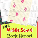 Free Middle School Printable Book Report Form! – Blessed In Middle School Book Report Template