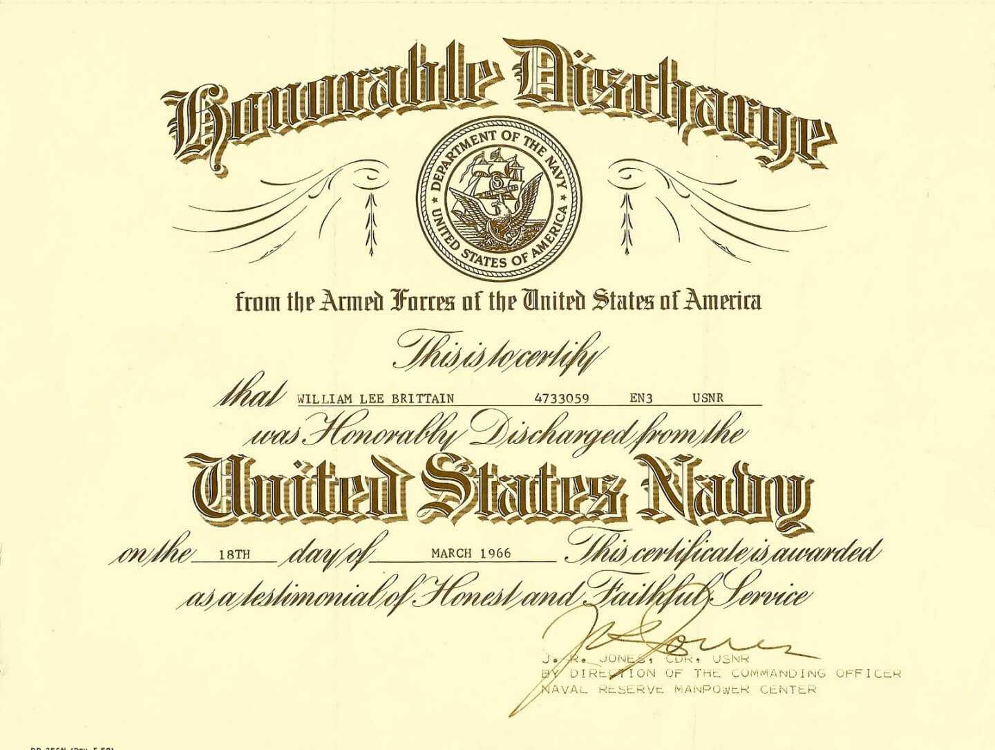 Officer Promotion Certificate Template - Atlantaauctionco.com