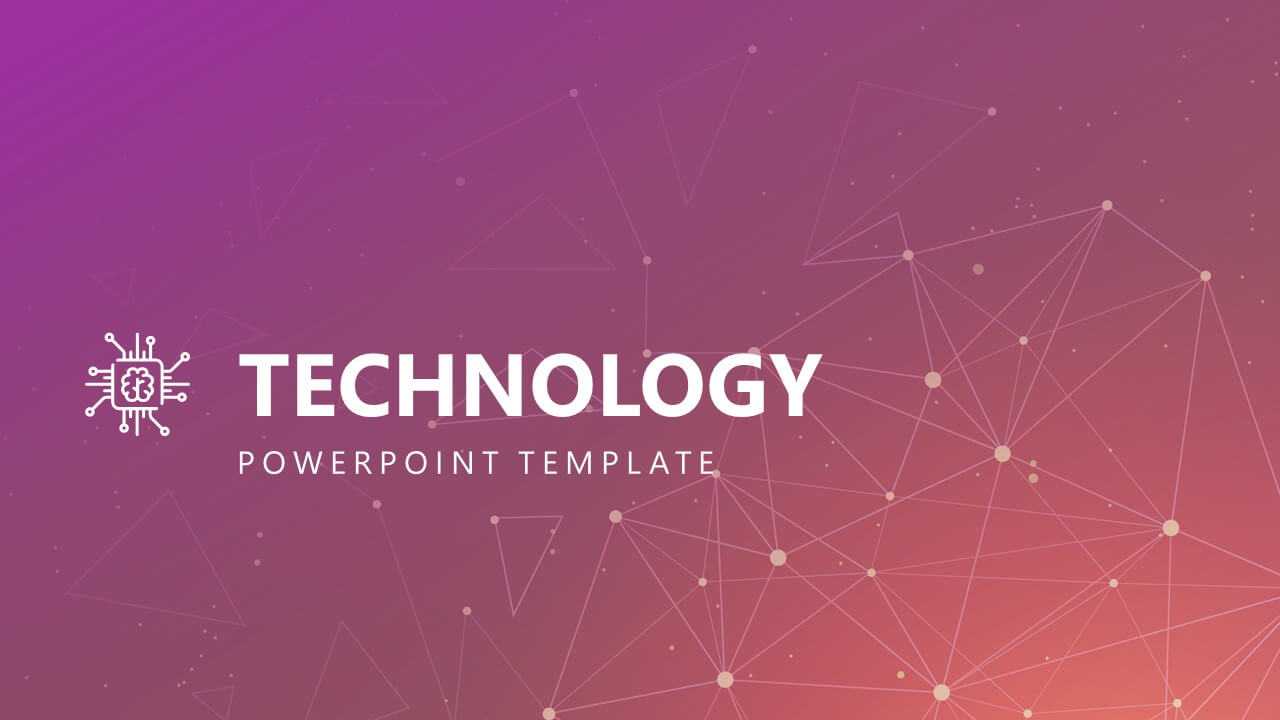 Free Modern Technology Powerpoint Template Throughout Powerpoint Templates For Technology Presentations