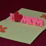 Free Mother's Day Pop Up Card Template And Tutorial | Places In Popup Card Template Free