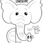 Free Muppet Puppet Patterns To Print | Elephant Puppet From Regarding Blank Elephant Template