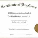 Free Online Certificate Template | Certificate Templates With Generic Certificate Template