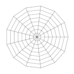 Free Online Graph Paper / Spider With Blank Radar Chart Template