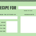 Free Online Recipe Card Maker: Design A Custom Recipe Card Inside Free Recipe Card Templates For Microsoft Word