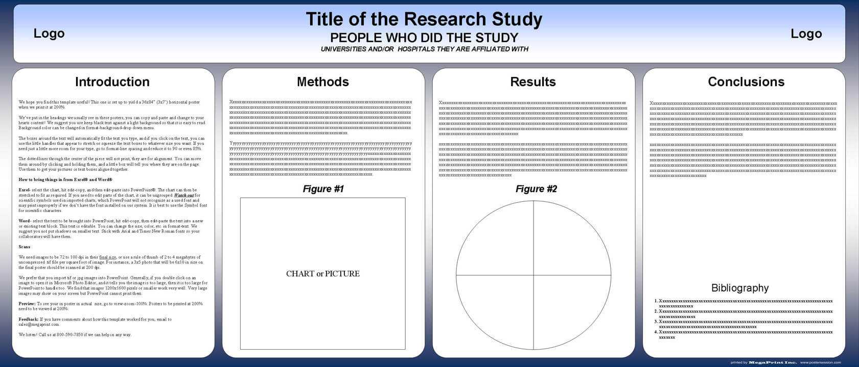 Free Powerpoint Scientific Research Poster Templates For For Powerpoint Poster Template A0