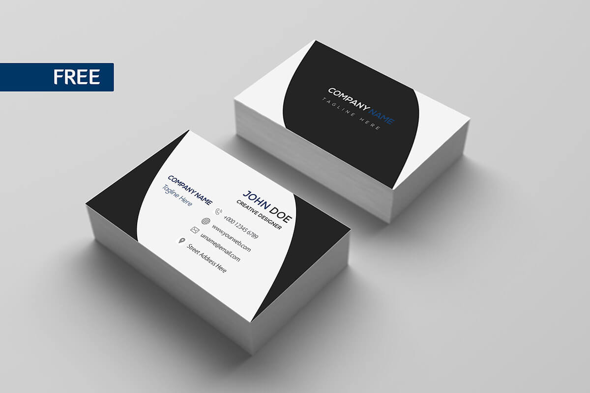 Free Print Design Business Card Template – Creativetacos In Free Template Business Cards To Print