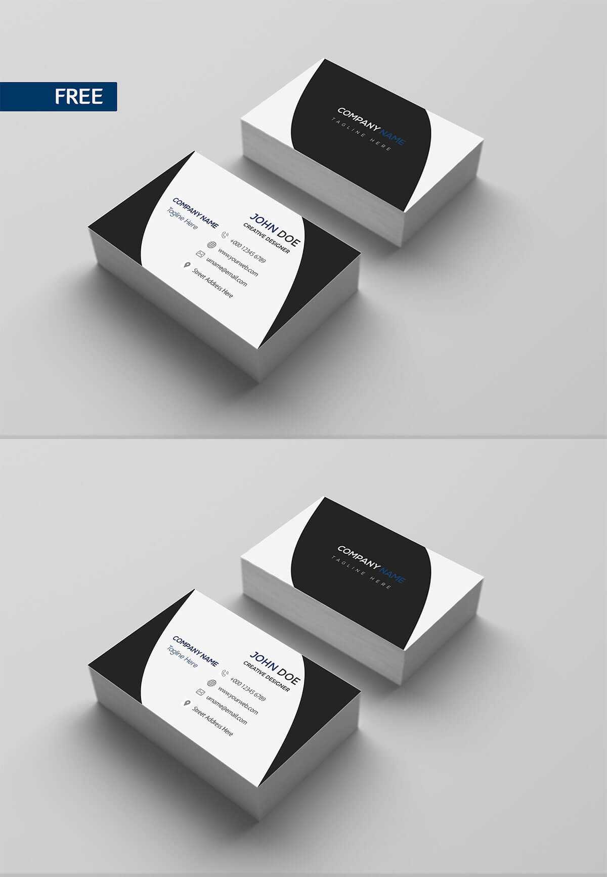 Free Print Design Business Card Template – Creativetacos Within Buisness Card Template