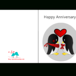 Free Printable Anniversary Cards For Anniversary Card Template Word