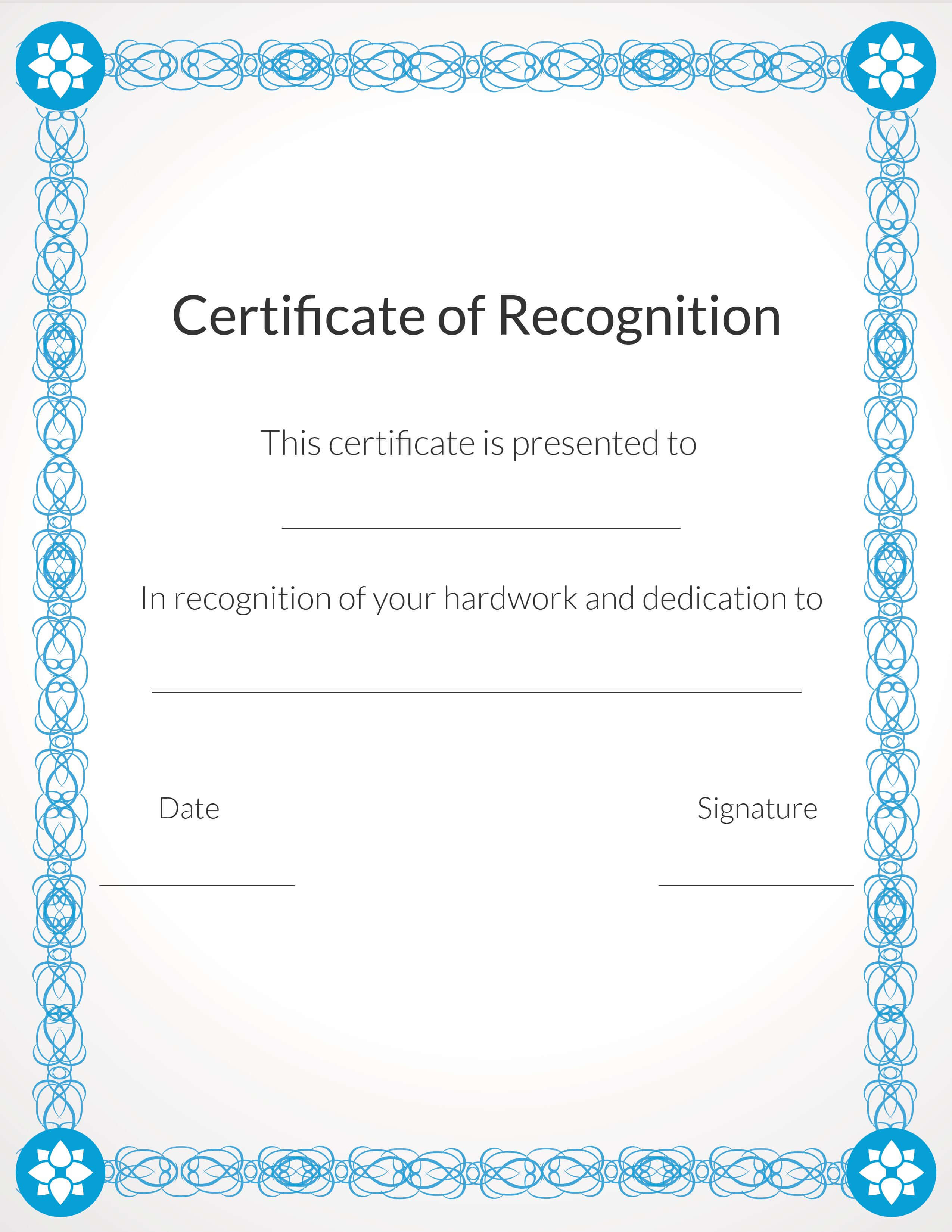Free Printable Appreciation Certificate Parent Certificates Throughout Vbs Certificate Template